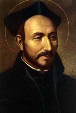 Portrait of St. Ignatius of Loyola